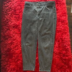 Vintage 80s-90s Levis 550 black jeans miUSA